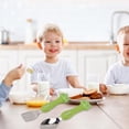 thumbnail image 4 of Adorable Cartoon Fork and Cartoon Fork Spoon Stainless Cute Toddler Table Setting Steel Toddler Feeding Training Spoons Forks Portable Animal Tableware for Kids  Tableware Set with, 4 of 8