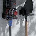 thumbnail image 4 of Garage Organizer Trimmer Rack, Garden Power Tool Hanger Weed Whackers Holder Wall Mounted for Grass Trimmer, Hedge Trimmer, Garage Trimmer, Garden Tools,2 Pack black, 4 of 5