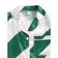 thumbnail image 4 of FOCUSNORM Kids Pajamas Set Stripe Printed Pattern Long Sleeve Tops and Pants, 4 of 7