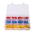 thumbnail image 1 of Kit de Bornes à Anneaux Mixtes 240 Pcs Déconnexion Rapide Bornes Isolées pour Industrie Électrique, 1 of 14