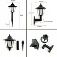 thumbnail image 3 of Solar Hexagonal Light Outdoor LED Solar Sconce Lantern Auto ON/OFF Solar Fence Light IP44 Waterproof Hexagonal Landscape Lamp for Patio Yard Garden Pathway, 3 of 8