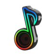 thumbnail image 1 of XZNGL Music Speakers Bluetooth Portable Bluetooth Speaker Portable Music Note Shape Speaker for Creatives Gift Computer Speaker Phone Sound Equipment for Home,Party, 1 of 1