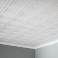 thumbnail image 2 of Fasade Portrait Vinyl 2ft x 4ft Glue Up Ceiling Panel Matte White 5 Pack, 2 of 5