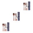 thumbnail image 3 of Maytalsory Set School Student Chopstick Fork Spoon Flatware with Storage Bag Type 1 3Set, 3 of 6
