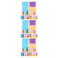 thumbnail image 4 of Ruiboury Carnet de Notes Polyvalent Convenant à Diverses Tâches et Situations Surligneur Bloc Notes Autocollantes 3Ensemble, 4 of 6