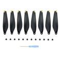 thumbnail image 2 of segolike Drone Propellers Replacement Blade for Mini Simple Installation Black Yellow Edge, 2 of 3