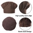 thumbnail image 3 of TOPTIE Kids Apron and Chef Hat Set, Adjustable Cotton Child Cooking Kitchen Apron, S-XXL-Coffee-XL, 3 of 8