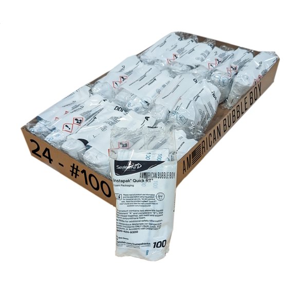 Instapak Quick RT Packing and Shipping Solution (#100 (25 x27 ) Quantity 24 - American Bubble Boy