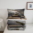 thumbnail image 3 of YST Old Soviet Tank Comforter Set Vintage Tank Of World War II Running On The Grass Bedding Comforters & Sets Running Tank In Rays Of Sun Bedding King 3Pcs, 1 Comforter 2 Pillowcases, 3 of 5