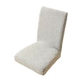 thumbnail image 2 of Housse de Chaise Multifonctionnelle en Taffetas Élastique - Housse de Tabouret, Housse de Coussin Résistante aux Taches, Tissu Polyester, Gris, JKODE, 2 of 7
