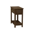 thumbnail image 2 of Monarch Specialties Accent Table, End, Side Table, Nightstand, Bedroom, Narrow, Storage Drawer, Brown Veneer, Transitional, 2 of 4