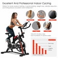 thumbnail image 3 of Costway Indoor Stationary Exercise Bike Cycling Cardio Home Fitness Adjustable, 3 of 9