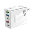 thumbnail image 1 of Mobile Phone Charger 5V3.1A PD+3USB Multi-port Travel Charger US Standard Charger Adapter, 1 of 5
