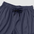 thumbnail image 5 of Sentmoon Mens Shorts Athletic High Waist Loose 2025 Summer Beach Shorts Drawstring Solid Color Quick Dry Running Shorts with Pockets Comfy for Sports Wear Navy L, 5 of 5