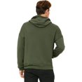 thumbnail image 2 of Bella Canvas Mens Sponge Fleece Pullover DTM Hoodie Sweatshirt 3729, XL, 2 of 3