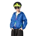 thumbnail image 1 of Sunnyoo Kids Lightweight Sun Protection Jacket Summer Hooded Breathable Sun Shirt Coat, 1 of 8