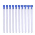 thumbnail image 1 of 10 Pcs 16x1CM Transparent Plastic Storage Bottles Needles Storage Barrels Tube DIY Beads Clear Containers Needles Organizers with Blue Plug, 1 of 8