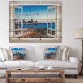 thumbnail image 4 of Design Art - Open Window to Blue Seashore, 4 of 5