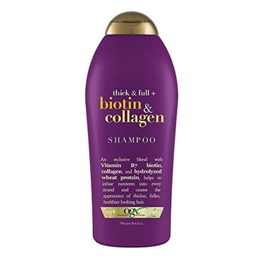 Ogx Shampoo Biotin & Collagen 25.4 Ounce (751ml)