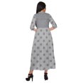 thumbnail image 4 of Moomaya Kurta à Manches Courtes Imprimée Kurti Indienne Vêtements d'Été pour Femmes, 4 of 5