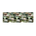 thumbnail image 1 of Corridor Stone Patterned Carpet 3D Pebble Pattern Entrance Carpet Washable Carpet Bathroom Stone Patterned Floor Mat Bedroom Long Bedside Mat Kitchen Floor Mat Throw Blanket Set Possum Blanket Lap, 1 of 5