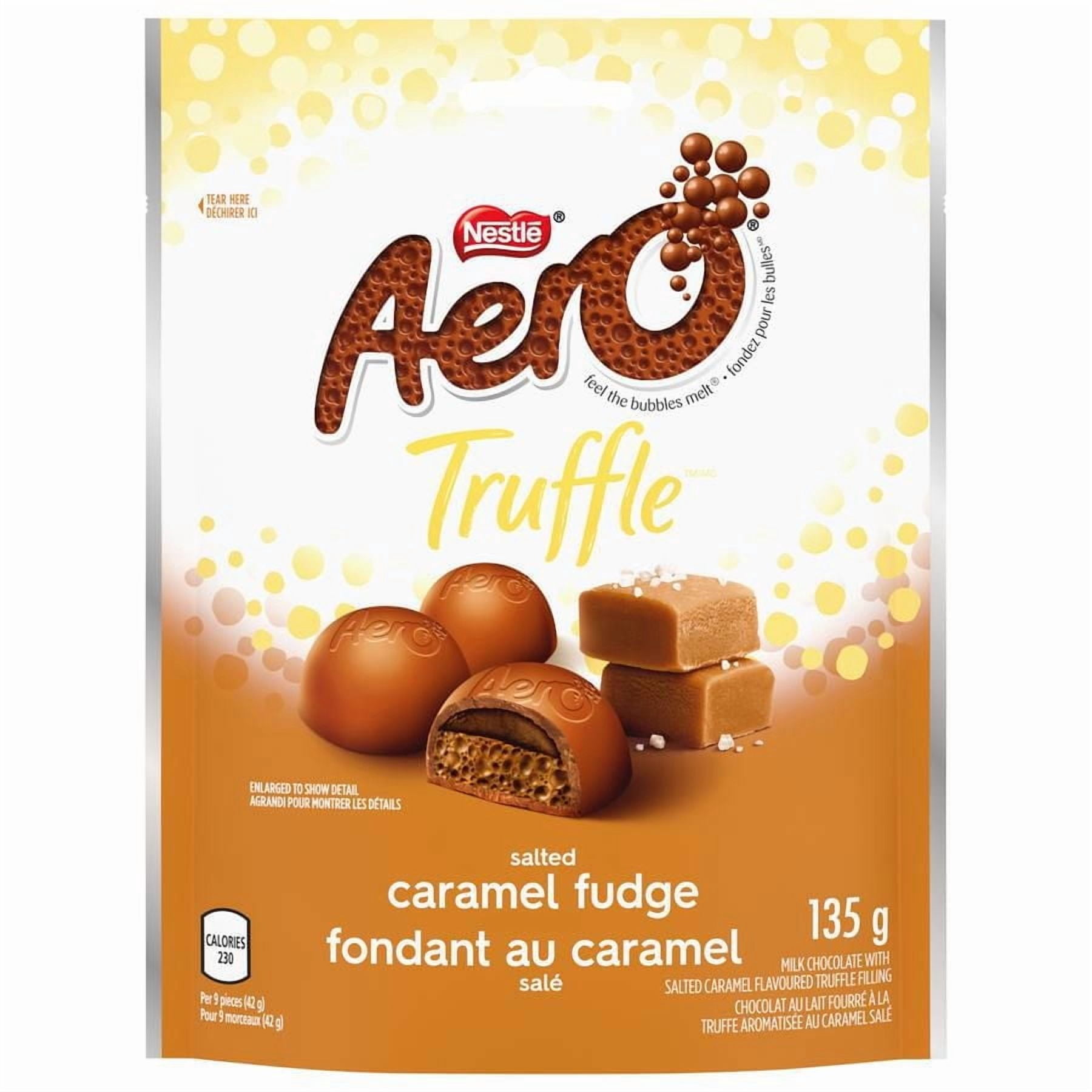AERO Truffle Salted Caramel Fudge Pouch, 135 g
