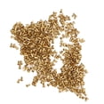 thumbnail image 4 of Hollow Rivet  Nail Buckle Hollow Grommet Rivet Buckles Copper  Eye 500 Pcs Pack 500Pcs Solid Rivets Brass Hollow Rivets Buckles, 4 of 8
