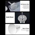 thumbnail image 4 of Pilon Aplatissant, Poignée Confortable, Acier Inoxydable 304 Solide, Fini Miroir, Conception Épaissie et Pondérée, Fonctionnement Simple, Attendrisseur de Viande pour Hôtel, 4 of 8