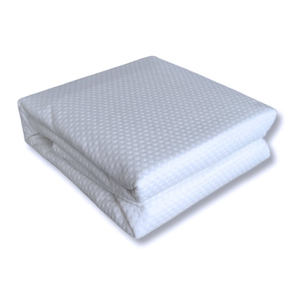 Cotton House - Bamboo Mattress Protector, Luxurious and Soft, Hydrophobic, Queen Size, White