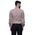 thumbnail image 3 of BESTMAN PrintedShirtsFor Men Long Sleeve Button DownCasual Cotton Dress Shirt, 3 of 5