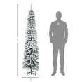 thumbnail image 3 of HOMCOM 7' Artificial Christmas Tree with Realistic Branches Green, 3 of 9