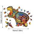 thumbnail image 3 of Irregular Three-Dimensional Animal Puzzles With Special-Shaped Wooden Puzzles, 3 of 5