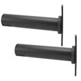 thumbnail image 2 of 2pcs Steel Barbell Holder Stable Durable Save Space Weight Plate Rack for Gym Fitness Enthusiast, 2 of 14