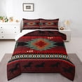 thumbnail image 1 of Erosebridal Boho Geometry Comforter Sets Queen Size,Tribal Aztec Bedding Queen Comforter Set,Bohemian Bedroom Decor,Reversible,Breathable,3-Piece, 1 of 7