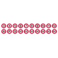 thumbnail image 5 of Maoww Golf Pole Marker Removable Sign Clip Durable for Golfer Gift Giveaways White Round Red, 5 of 5