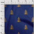 thumbnail image 1 of oneOone Silk Tabby Fabric Christmas Tree Ikat Print Fabric BTY 42 Inch Wide, 1 of 3