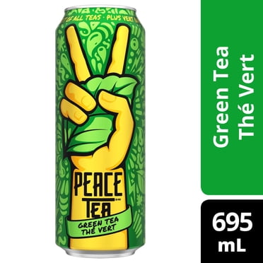 Thé glacé Peace Tea Plus vert que vert canette, 695 mL