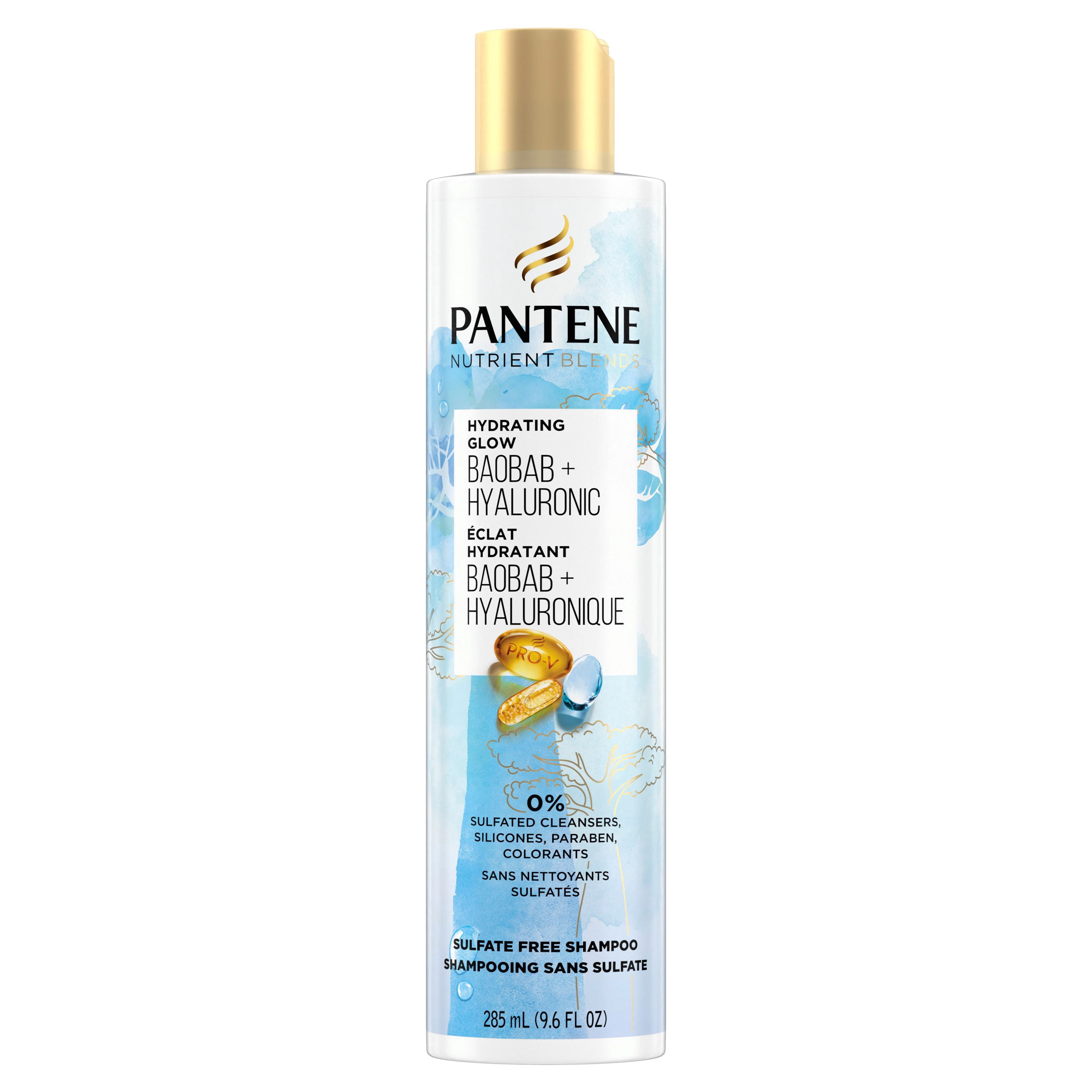 Pantene Nutrient Blends Sulfate Free Hydrating Glow with Baobab Essence Sulfate free Shampoo