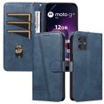 thumbnail image 1 of Phone Case for Motorola MOTO G54 5G Magnetic PU Leather Card Slots Durable Wallet Cover, 1 of 5
