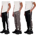 thumbnail image 1 of CHUANK Boys 3 Pack Active Tricot Joggers Size 5-16, 1 of 4