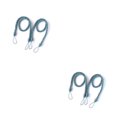 thumbnail image 3 of yingyy 1/2/3/5 2 Pcs Rideau de Maison Hôtel Draperie Décoration Corde Ondulée Gris Bleu 2 Pcs, 3 of 6