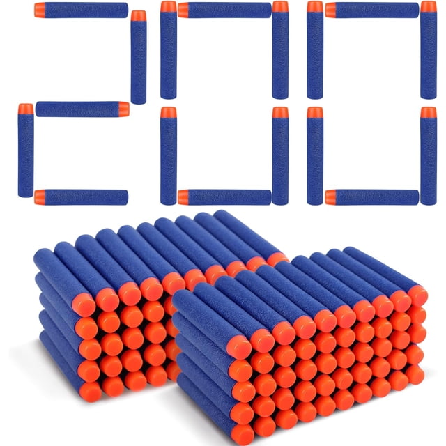 HSHDLDF Foam Bullets Nerf Gun Bullets Refill Bullets for Nerf N-Strike Elite Darts Refill Nerf Bullets,EVA Non-Toxic Material Firm & Safe Bullets Dart Refill