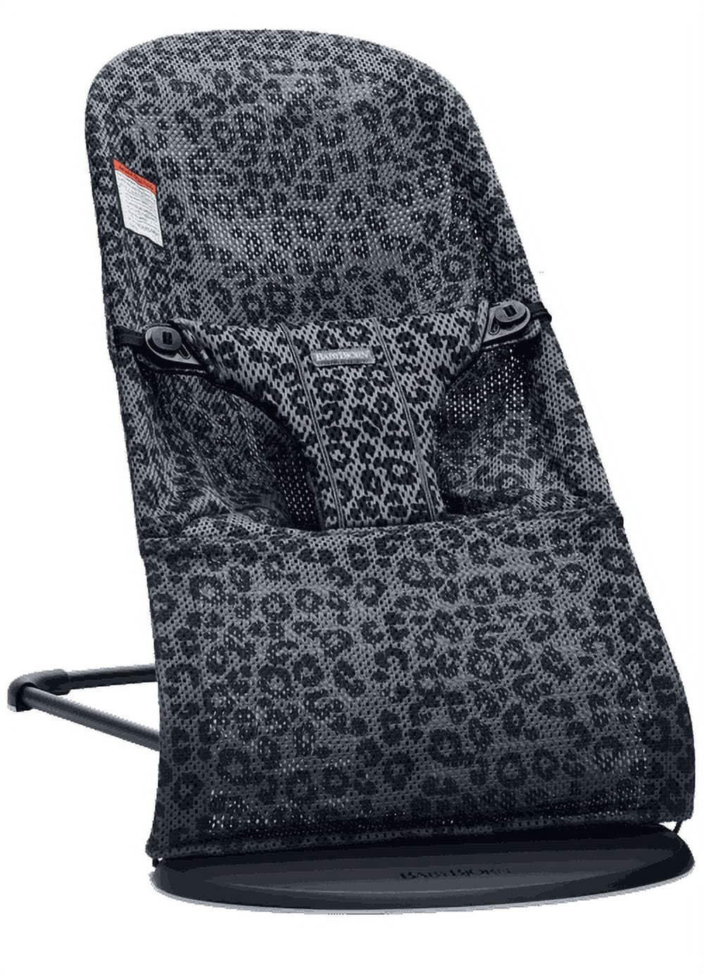 BabyBjorn Transat Bliss, Cadre Noir, Maille, Anthracite/Leopard