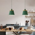 thumbnail image 4 of Hanging Lamp Plug In Dining Room Metal Green Bathroom Pendant Lights Plug In Chandelier Lighting With Long Cord, 4 of 4