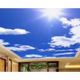 thumbnail image 2 of Papier de Plafond 3D Nuages Bleu et Blanc SKU# WAL0171, 2 of 8