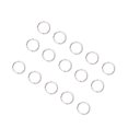 thumbnail image 1 of SHOWERORO 200 Pcs Anneaux de Clés Clips Ronds Anneaux pour Fabrication de Bijoux Clés de Liaison, 1 of 8