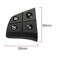 thumbnail image 3 of Steering wheel control button switch replacement parts for Mercedes-Benz W164 W245 W251 ML GL BR Class, 3 of 8