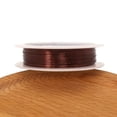 thumbnail image 4 of KLKCMS 11 Yard of Iron Wire Wrapping Wire Beading Rope Wire Beading Wire Jewelry Making Coffee, 4 of 9