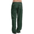 thumbnail image 3 of Faithtur Women´s Drawstring Pants, Summer Elastic Waist Solid Color Loose Lounge Pants with Pockets, 3 of 6