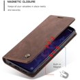 thumbnail image 2 of KOMI Wallet Case for Samsung Galaxy S9 Plus, Premium PU Leather Case Vintage Matte Wallet Flip Cover [Card Slots] [Magnetic Closure] Stand Function Folio Shockproof Full Protection Coffee, 2 of 5